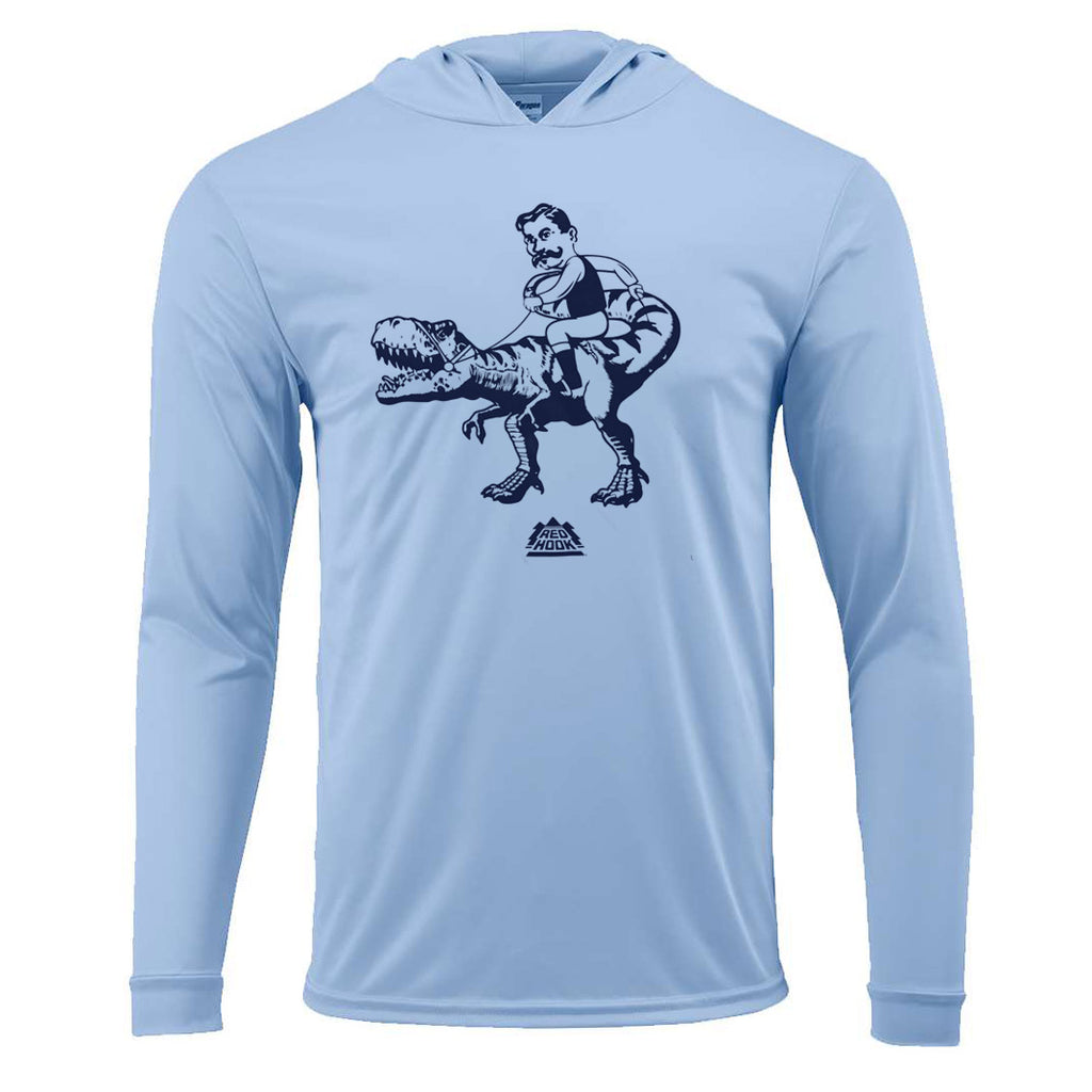 Blue Dino Long Sleeve