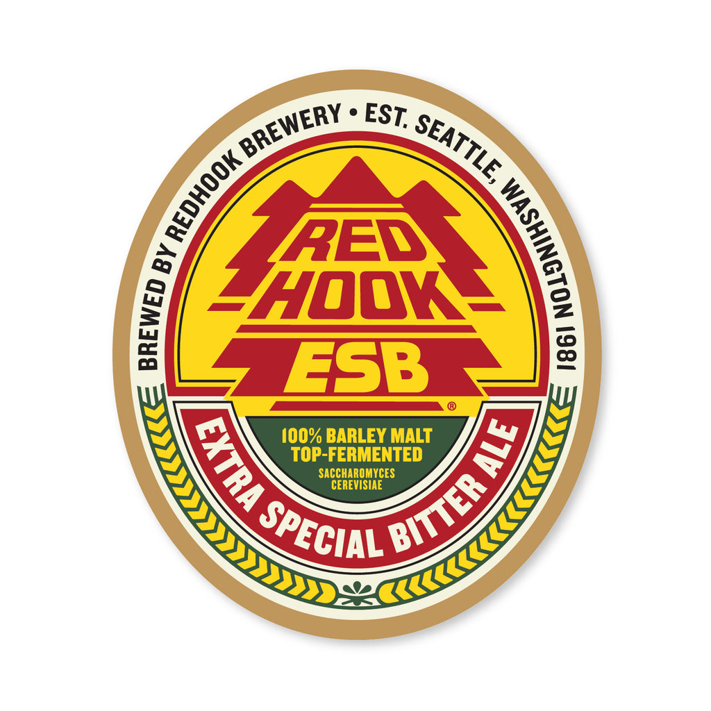 Redhook Brewery Extra Special Bitter (ESB) Logo Sticker